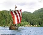 Гребцы Лодки викингов